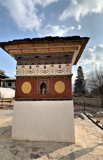 Chorten or Stupa is the most common structures in Bhutan and range from size from very small to large